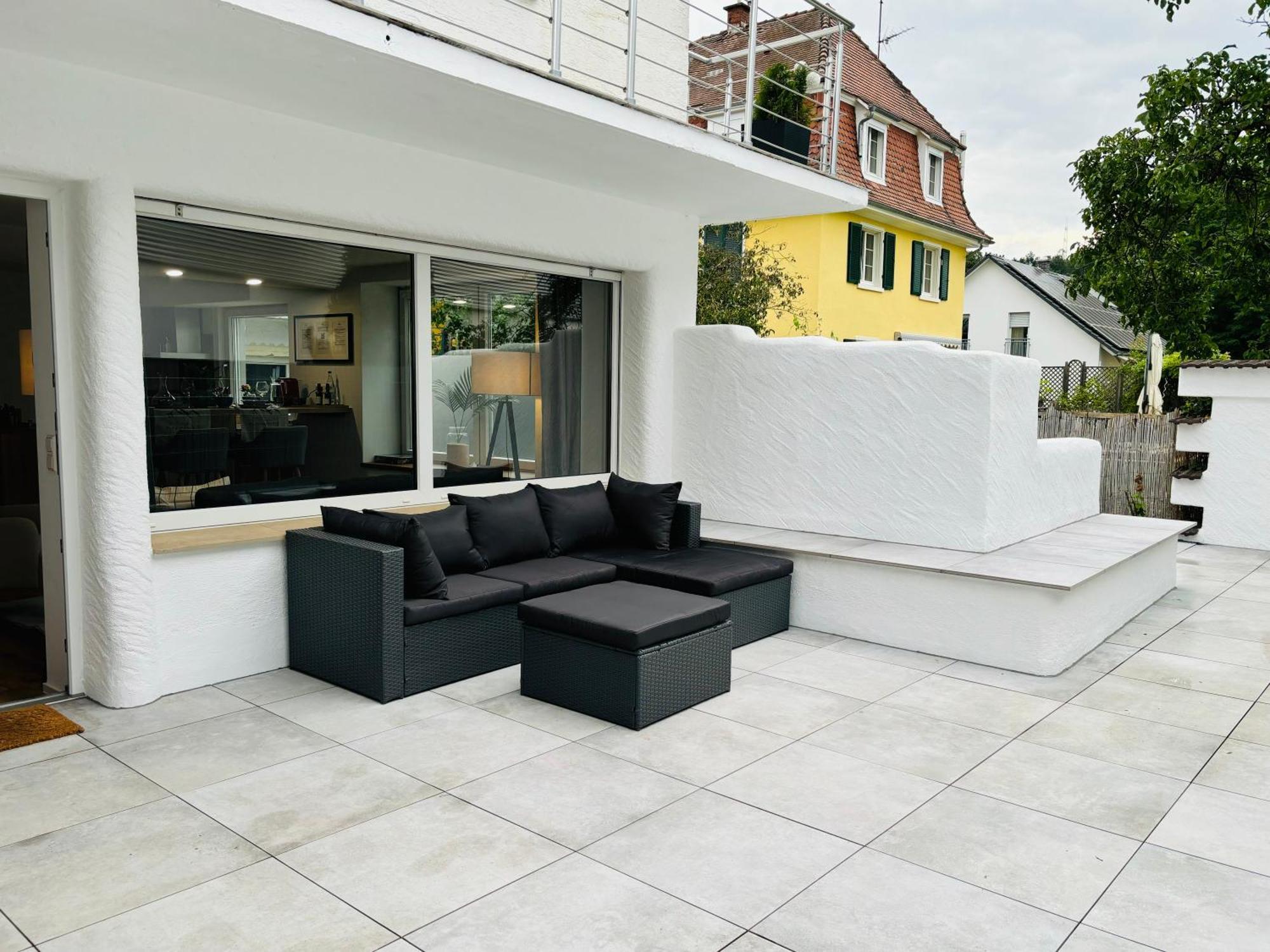 Jacuzzi Terrasse 55' Tv Kueche Regendusche Lägenhet Bad Bellingen Exteriör bild